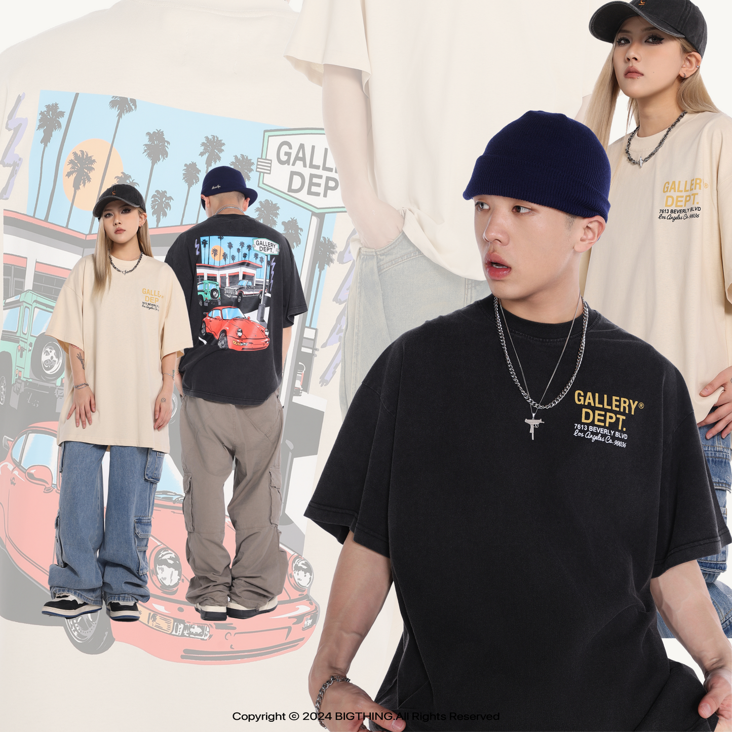 GALLERY DEPT 新作Tシャツ D17 