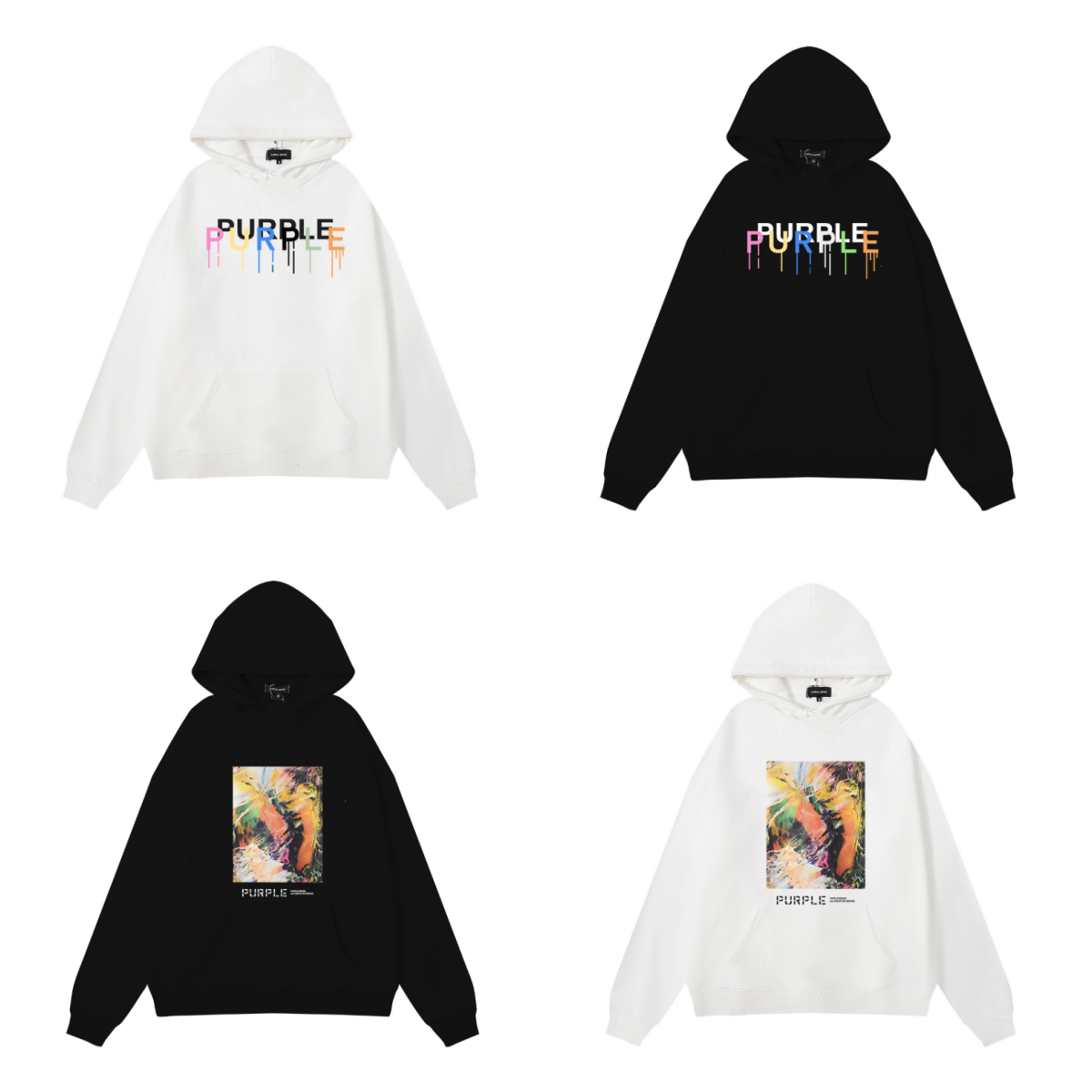 퍼플 뉴 후디 986 