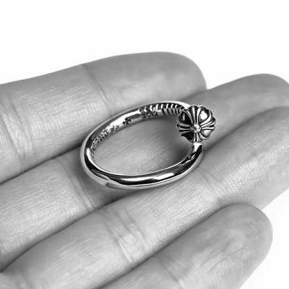 Chrome Hearts ネイルリング – クロスボール -56