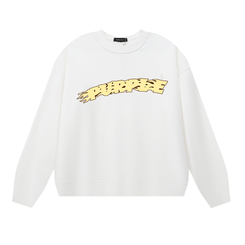 퍼플 남성용 긴팔 티셔츠 스웨트셔츠 1130 