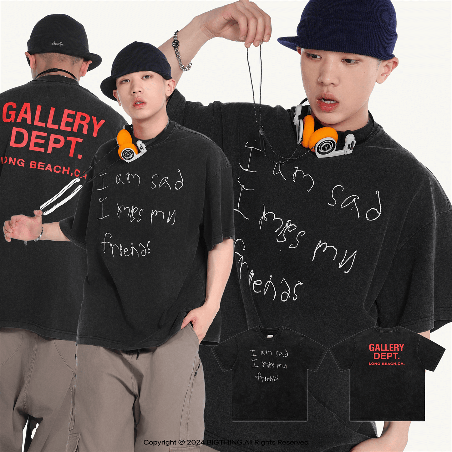 GALLERY DEPT 新作Tシャツ D76 