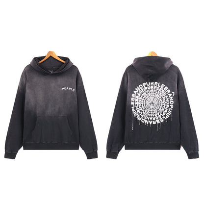 퍼플 뉴 후드티 5962 